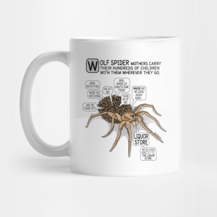 MAMA SPIDER NEEDS A DRINK - ZOODRAWS COMIC Mug